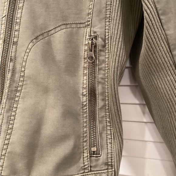 Anthropologie Everyday  Easy  Moto. Jacket L - Picture 5 of 9